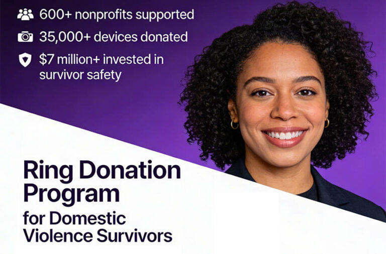 Amazon Ring Donation Program Helps Domestic Violence Survivors Build ...